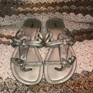 Silver Sandals